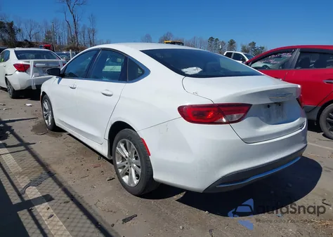 2015 Chrysler 200 Limited from USA, damaged, VIN 1C3CCCABXFN661444